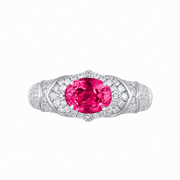 Metal type_925 Sterling Silver&Gemstone_Hot Pink Sapphire