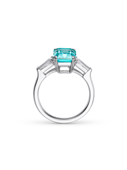 Metal Type:_925 Sterling Silver&Gemstone_ Paraiba Hue YAG