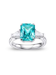 Metal Type:_925 Sterling Silver&Gemstone_ Paraiba Hue YAG
