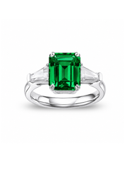 Metal type_925 Sterling Silver&Gemstone_Colombian Emerald