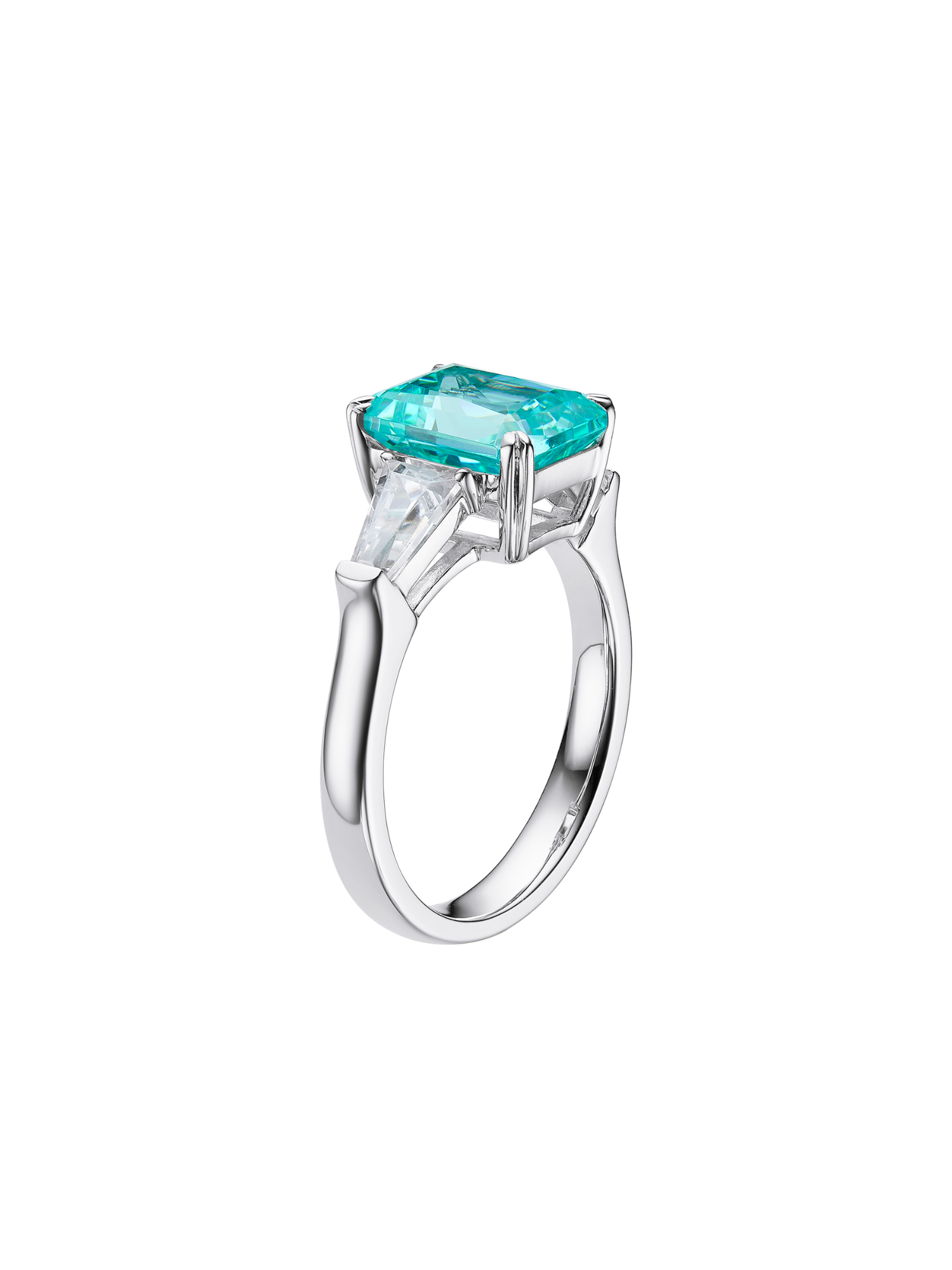 Metal Type:_925 Sterling Silver&Gemstone_ Paraiba Hue YAG