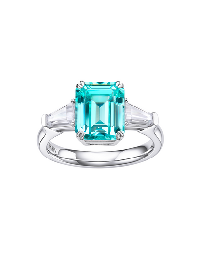Metal Type:_925 Sterling Silver&Gemstone_ Paraiba Hue YAG