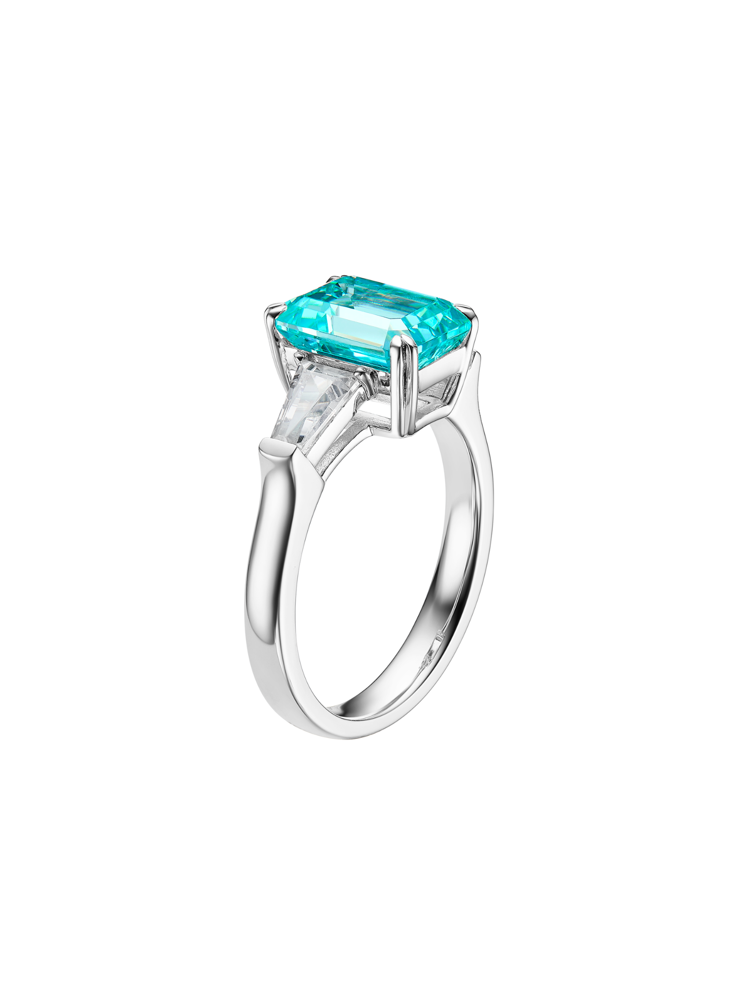 Metal Type:_925 Sterling Silver&Gemstone_ Paraiba Hue YAG