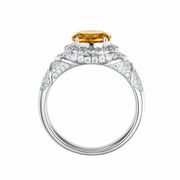Metal Type:_925 Sterling Silver&Gemstone_Canary Yellow Sapphire