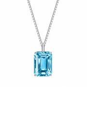 Metal Type:_925 Sterling Silver&Gemstone_Santa Maria Blue Sapphire