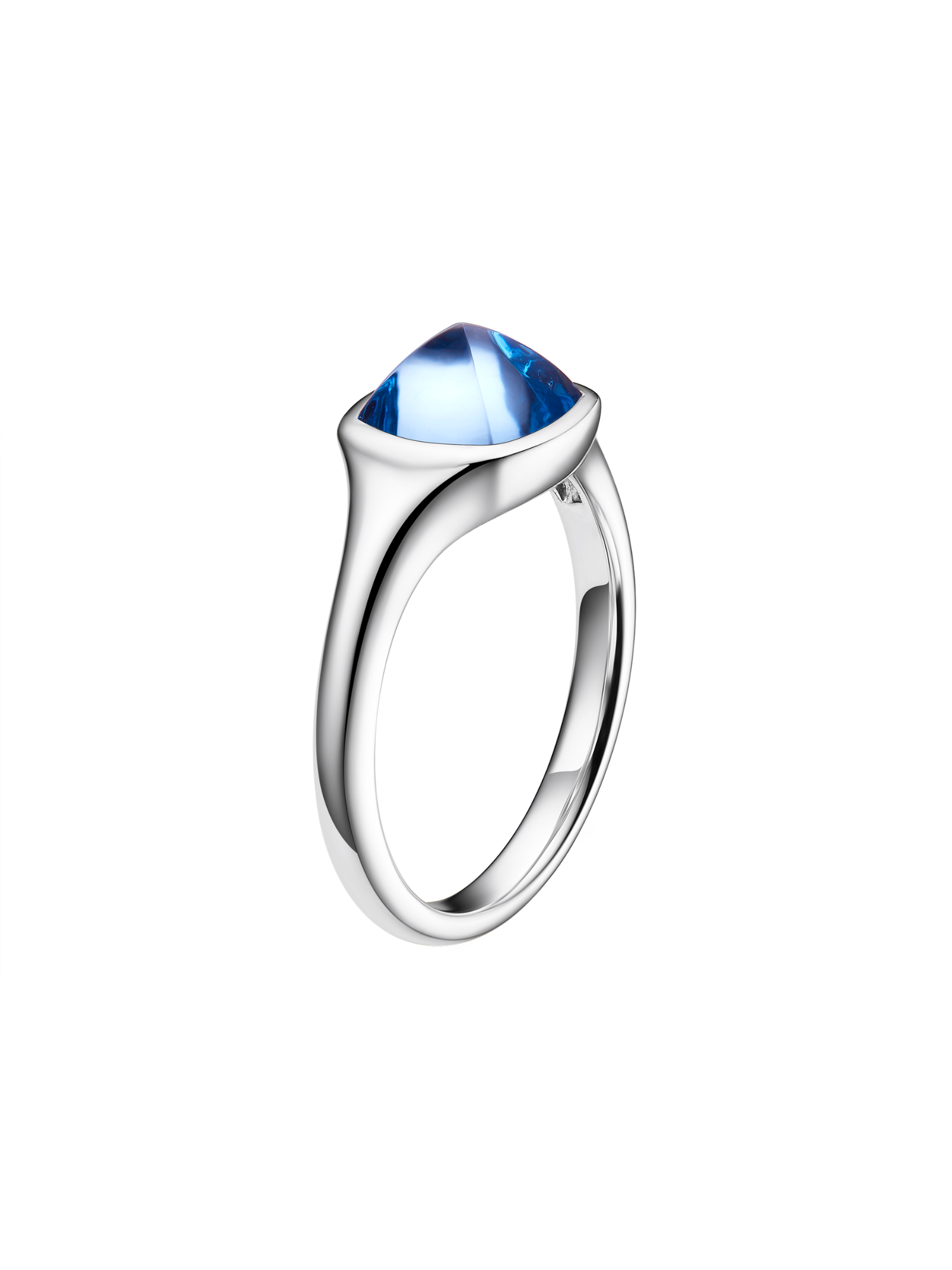 Metal Type:_925 Sterling Silver&Gemstone_Santa Maria Blue Sapphire