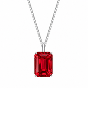 Metal Type:_925 Sterling Silver&Gemstone_Ruby