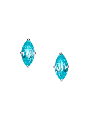 ROMY Marquise-Cut Lab-Grown Gemstone Stud Earrings