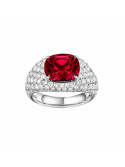 Metal Type:_14K White Gold&Gemstone_Ruby