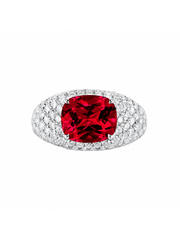 Metal Type:_925 Sterling Silver&Gemstone_Ruby