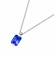 Metal Type:_925 Sterling Silver&Gemstone_Royal Blue Sapphire