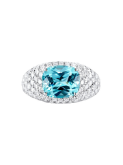 Metal Type:_925 Sterling Silver&Gemstone_ Paraiba Hue YAG