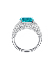 Metal Type:_925 Sterling Silver&Gemstone_ Paraiba Hue YAG