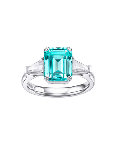 Metal Type:_925 Sterling Silver&Gemstone_ Paraiba Hue YAG