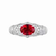 Metal Type:_925 Sterling Silver&Gemstone_Ruby
