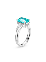 Metal Type:_925 Sterling Silver&Gemstone_ Paraiba Hue YAG
