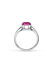 Metal type_925 Sterling Silver&Gemstone_Hot Pink Sapphire