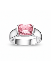 Metal type_925 Sterling Silver&Gemstone_Sunrise Padparadscha Sapphire