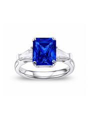 Metal Type:_925 Sterling Silver&Gemstone_Royal Blue Sapphire