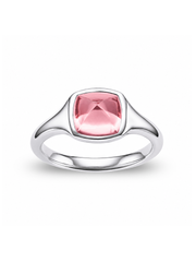 Metal type_14K White Gold&Gemstone_Sunrise Padparadscha Sapphire