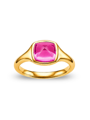 Metal type_14K Yellow Gold&Gemstone_Hot Pink Sapphire