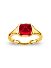 Metal Type:_14K Yellow Gold&Gemstone_Ruby